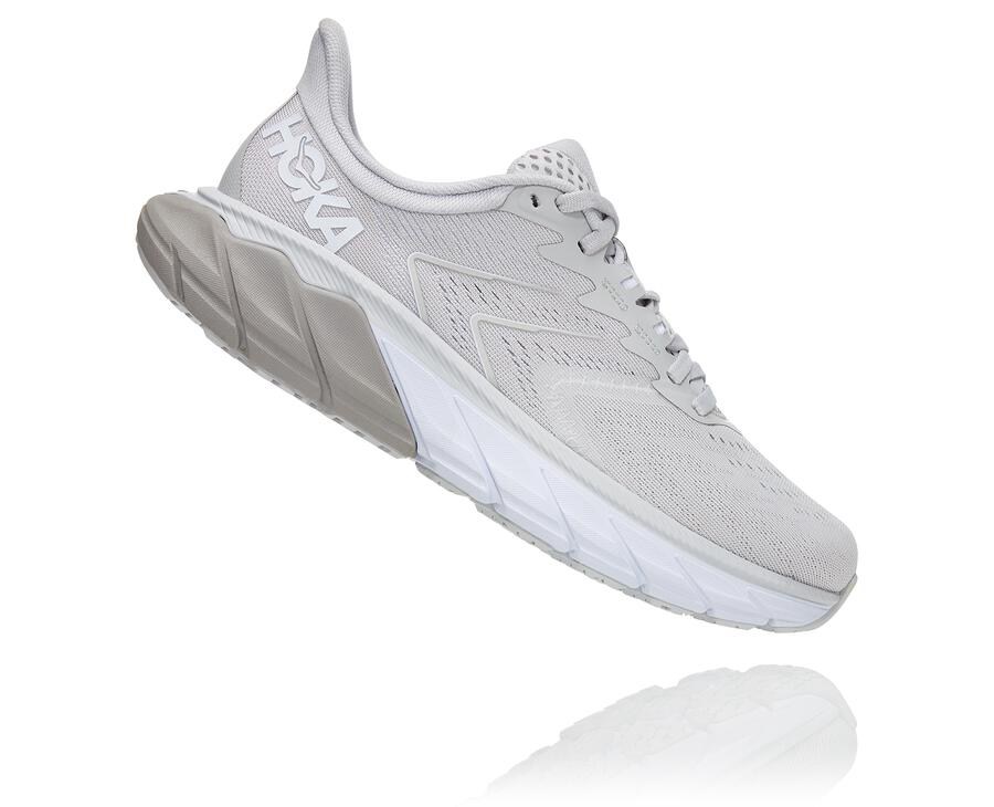 Hoka One One Womens Running Shoes - Arahi 5 - Grey - VBDZ71805